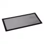 Protiprachový filter DEMCiflex 0313 — rozmery 142×290 mm, čierny/sivý