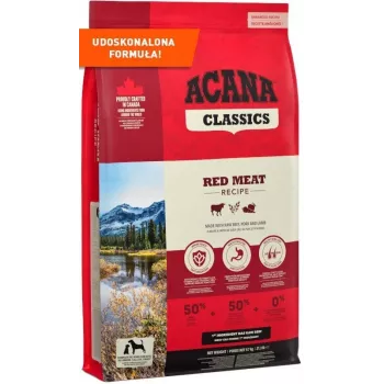 ACANA Classics Red Meat - suché krmivo pre psy - 9,7 kg