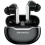 Awei slúchadlá Bluetooth 5.3 T50 TWS nabíjacie puzdro /čierna