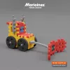Stavebnica Marioinex Mini Waffle Constructor – 141 dielov, viacfarebná, pre deti od 5 rokov