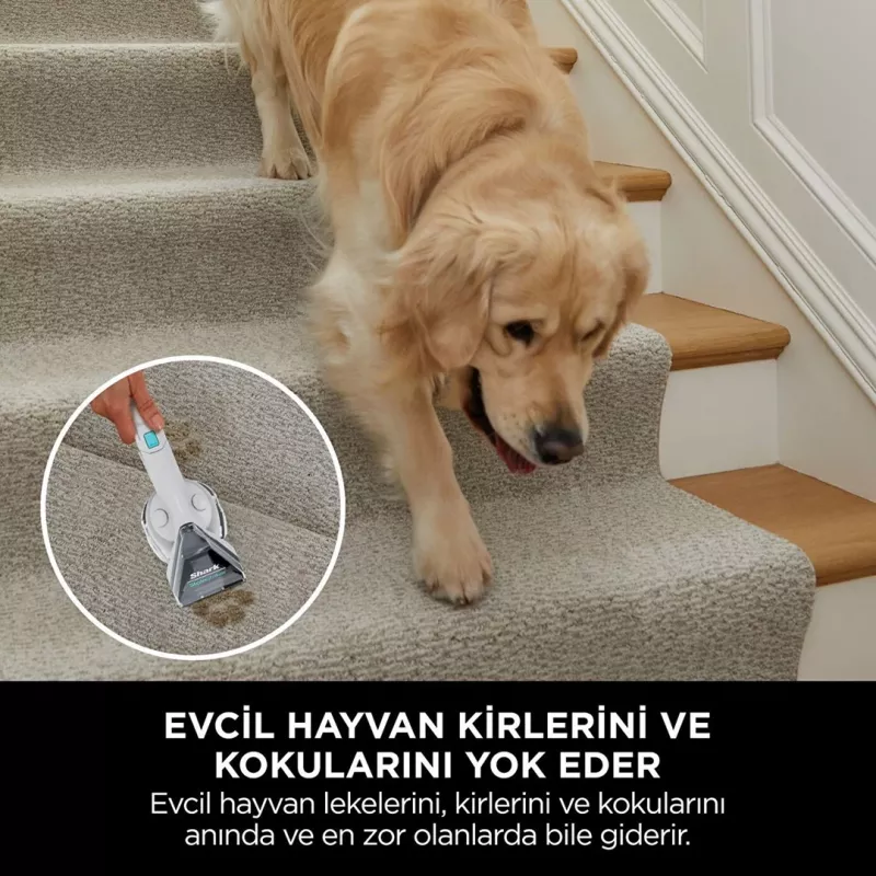 Sharkclean PX200EUT čistič kobercov ručný hĺbkové/priebežné čistenie biela