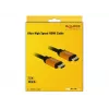 HDMI kábel DeLOCK 85728 1,5 m Type-A čierny zlatý