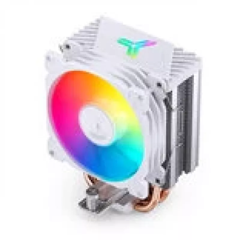 CPU chladič Jonsbo CR-1400E 92mm ARGB biely — 92mm ventilátor, ARGB osvetlenie, biely povrch