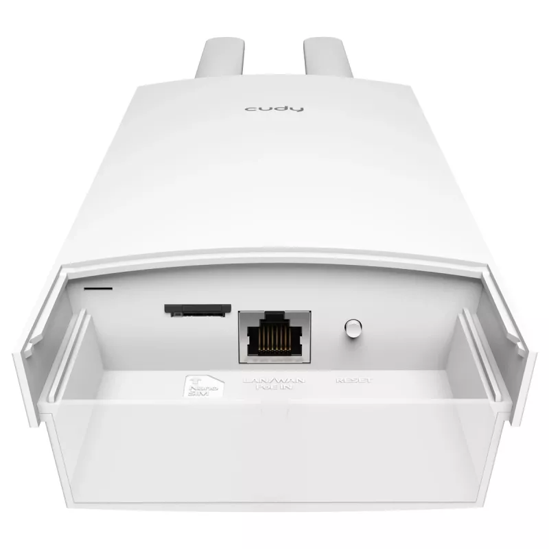 Cudy LT700 WLAN router Gigabit Ethernet Dualband (2,4 GHz / 5 GHz) 4G biely