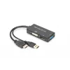 HDMI 3in1 adaptér Digitus AK-330403-002-S