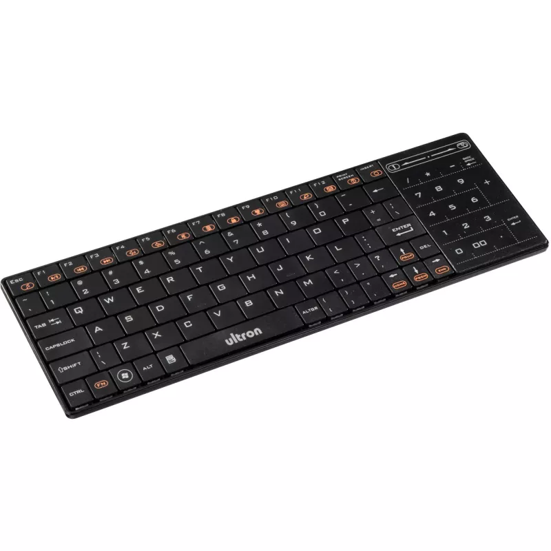 Klávesnica Ultron UMT-BT Bluetooth QWERTZ nemecká čierna