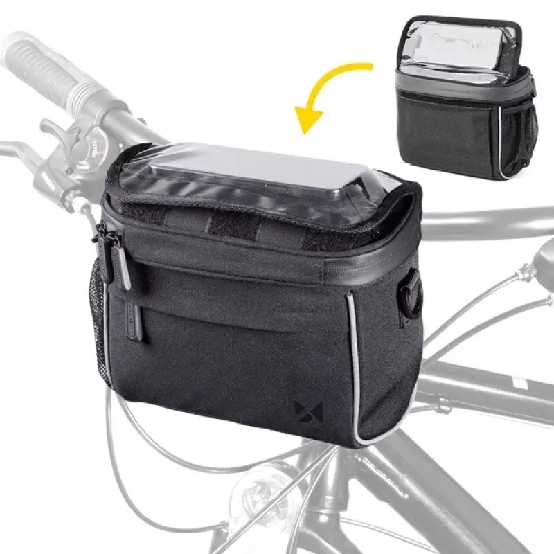 Predná cyklistická taška Triton WBHBB-01 — 4 L, polyester/EVA/TPU, 205×125×185 mm