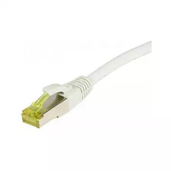 Patch kábel RJ45, CAT6A 500 MHz, 0,15 m, biely, S-STP(S/FTP), TPE/LSZH (Ultraflex), AWG26, s Cat.7 káblom, Synergy 21 (S217628)