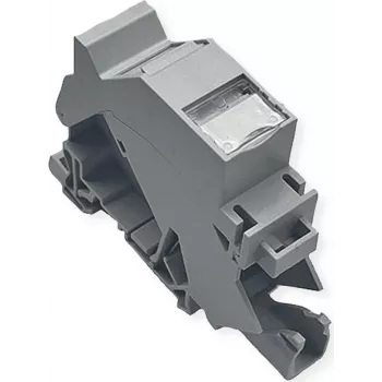 ROLINE adaptér na lištu pre Keystone moduly, vrát. Cat.6A Keystone, tienený, 45