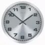 NeXtime nástenné hodiny 2906zw Mercure, Ø25 cm, strieborná
