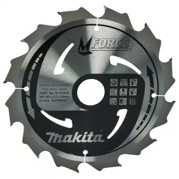 Makita M-FORCE kotúč na okružnú pílu 19 cm