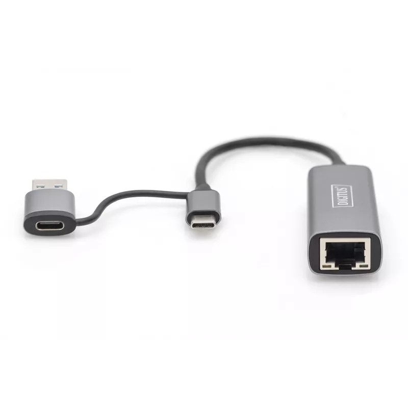 USB Type-C Gigabit Ethernet adaptér Digitus DN-3028