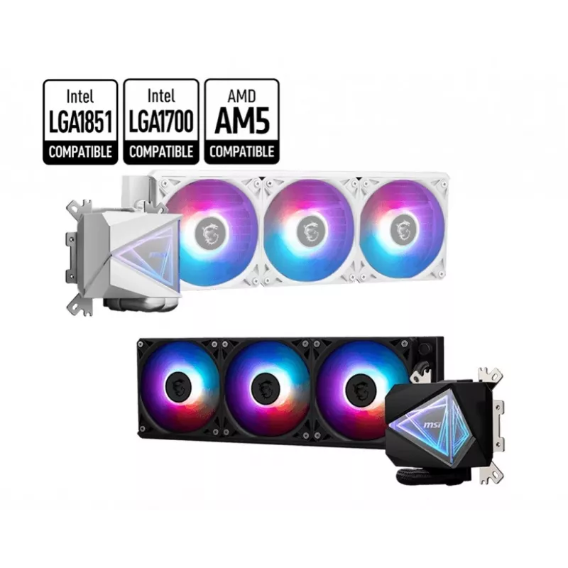 MSI MAG Coreliquid I360 WHITE procesor all-in-one kvapalinový chladič 12 cm 1 ks
