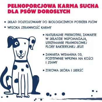 TEO bohaté na hovädzinu - suché krmivo pre psy - 15 kg