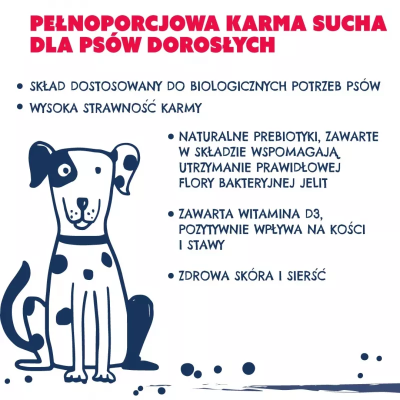 TEO bohaté na hovädzinu - suché krmivo pre psy - 15 kg