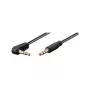 Microconnect AUDLL1A audiokábel 1 m 3,5 mm čierna