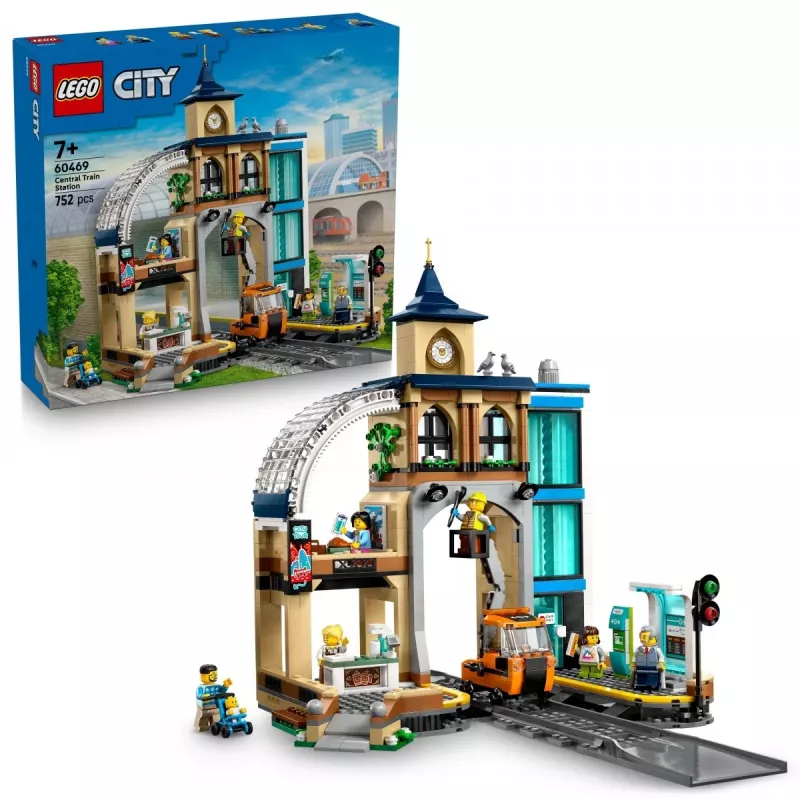 LEGO CITY 60469 Hlavná vlaková stanica