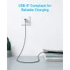Anker Innovations 322 USB-A na USB-C kábel nylon 1,8M čierny - kábel - digitálny/dátový