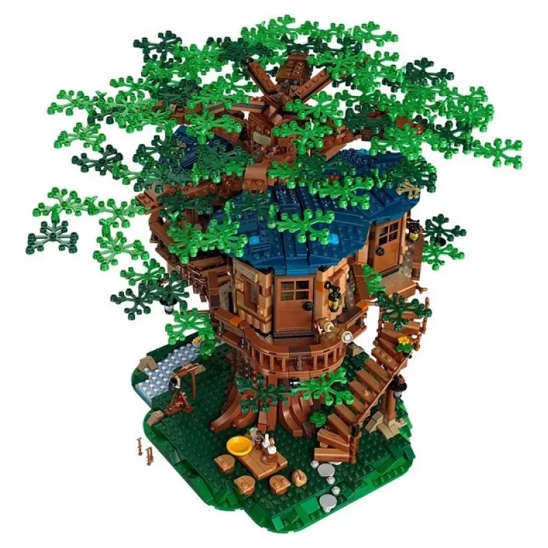 LEGO sada LEGO IDEAS 21318 dom na strome 3-in-1 stavanie – modulárny model domu na strome, sada na viacero stavieb