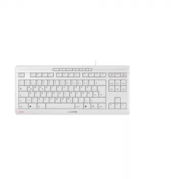 CHERRY STREAM TKL klávesnica univerzálna USB QWERTZ nemecká biela