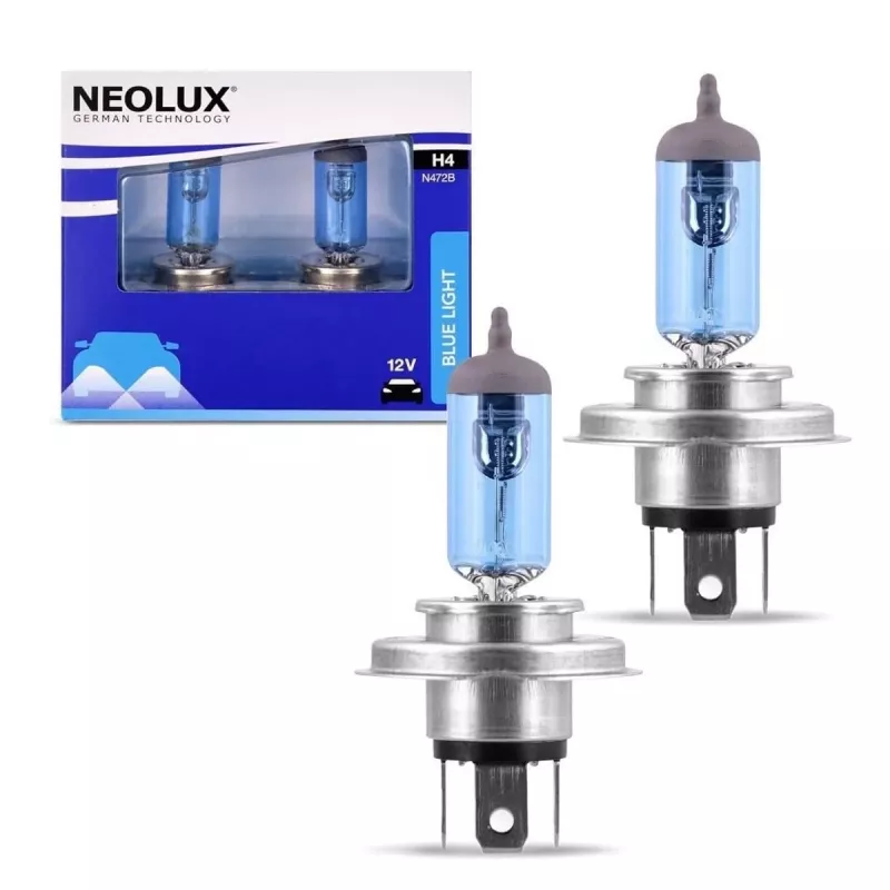 Neolux Blue Light H4 12 V 60/55 W, 2 ks