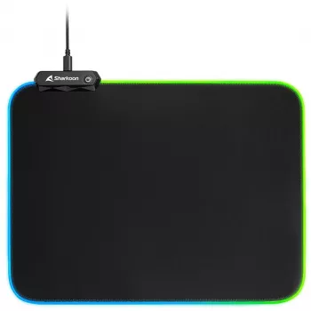 1337 RGB V2 Gaming Mat 360, podložka pod myš herná čierna