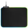 1337 RGB V2 Gaming Mat 360, podložka pod myš herná čierna