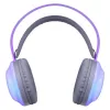 Defender FreeMotion B651 63651 bezdrôtové slúchadlá na uši, Bluetooth 5.3, RGB podsvietenie, 20–20000 Hz, 105 dB, USB-C, AUX, biele