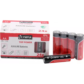 Domáca batéria AA alkalická Olympia 40179
