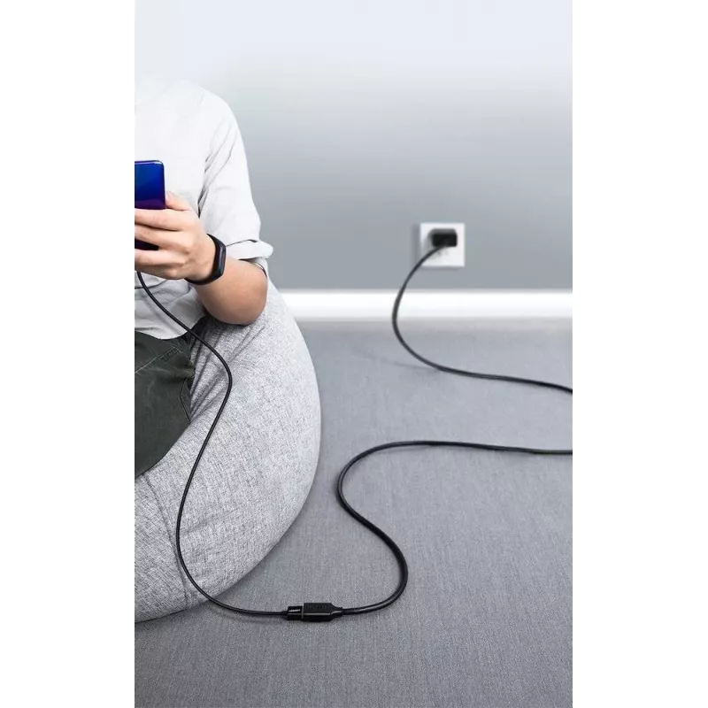 USB 3.0 predlžovací kábel adaptér UGREEN 10368B — USB-A konektor samica na USB-A konektor samec, 1 m, čierny