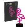 Stolná/dekoratívna LED lampa MANTA SNL79PK ružový plameniak – LED dekoratívne svietidlo