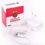 Oficiálny biely Raspberry Pi 5,1 A/3 A napájací zdroj, biely, Bulk