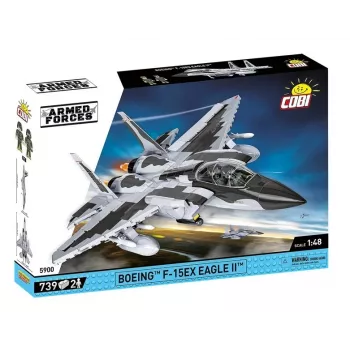 Cobi stavebnice Boeing F-15EX Eagle II modelová sada COIB-5900, zberateľská stavebnica v mierke