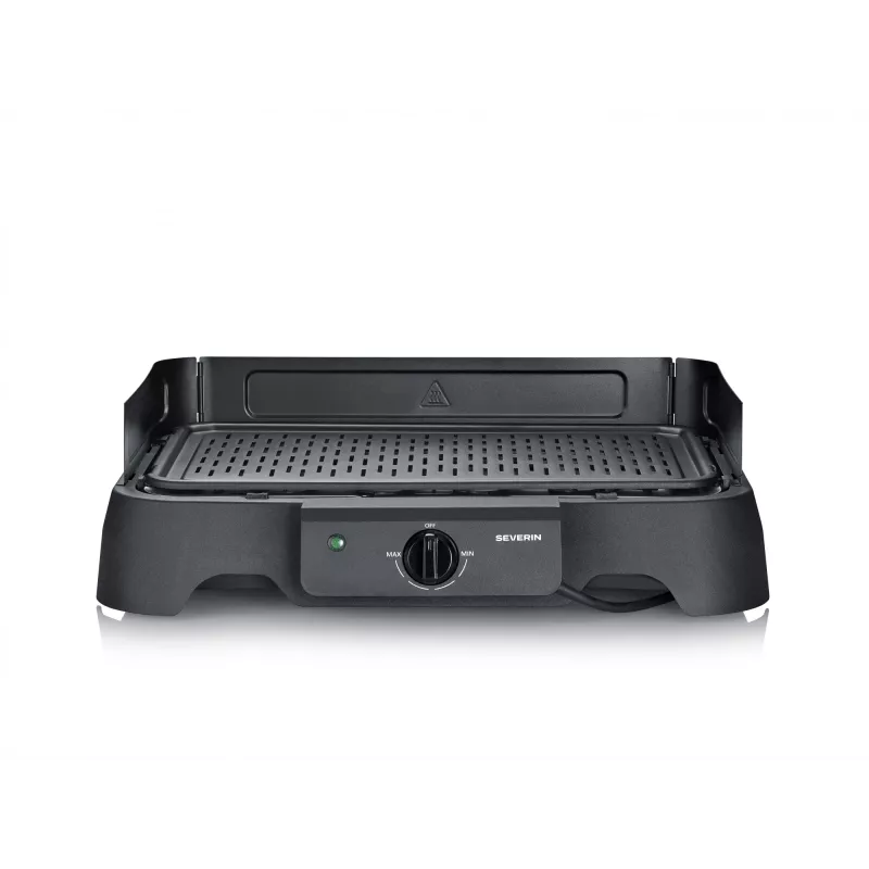 Stolný elektrický gril SEVERIN PG 8595 — 2000 W, obdĺžniková grilovacia plocha, čierny