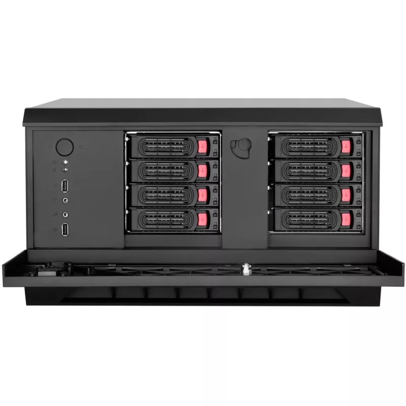 Počítačová skriňa Silverstone Technology SST-CS381 v1.1 Mini-ITX čierna