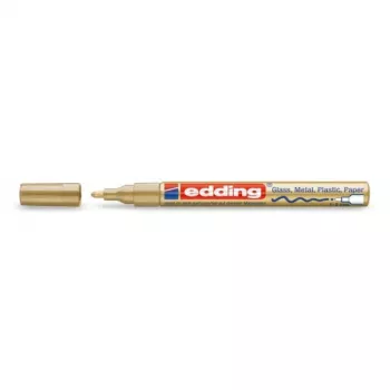 Edding 751 zlatý marker zlatý biely 1 mm