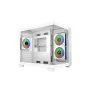 Cooler Master E481-WHNN-S00 Elite 481 WOOD biela, mATX, predný panel, 70° plný výhľad temperované sklo