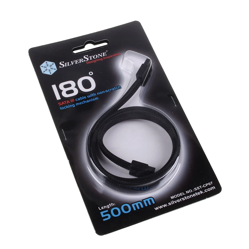 SilverStone CP07 - SATA kábel - Serial ATA 150/300/600 - SATA (W)