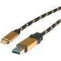 ROLINE Gold - USB kábel - USB Type-A (M) na USB-C (M)