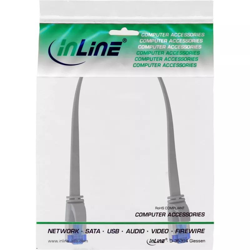 S-Conn 75713 sieťový kábel sivý 3 m Cat6a S/FTP (S-STP) (75713)