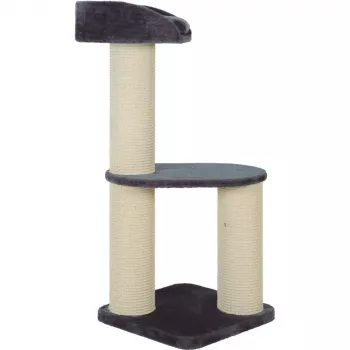 Škrabadlo ZOLUX Big Cat 2 – sisal, 505×505×1120 mm, čierne, 15,3 kg