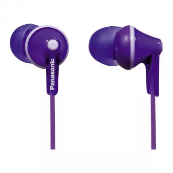 Panasonic RP-HJE125E - in-ear - 200 mW - káblové - 3,5 mm - 1,1 m (RP-HJE125E-V)