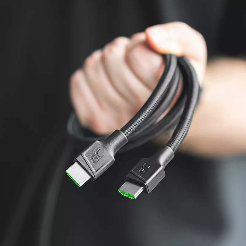 Green Cell HDGC02 HDMI kábel 3 m HDMI Type-A (štandard) čierny (HDGC02)