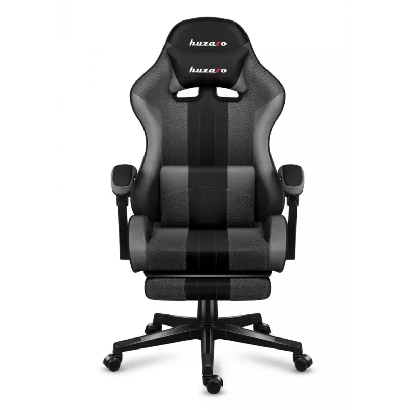 HUZARO FORCE 4.7 SIVÁ MESH HERNÁ STOLIČKA