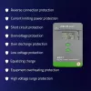 Qoltec, solárny MPPT regulátor nabíjania s teplotným senzorom 20A 12V/24V displej LCD 2 X USB
