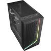 PC skriňa Sharkoon J1000 ARGB mATX — Mid-Tower Micro-ATX skriňa s ARGB osvetlením