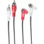 Audio kábel ShiverPeaks BS40121 0,5 m 2 x RCA čierny