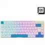 Sharkoon SKILLER SGK50 S3 PBT klávesnica herná USB QWERTZ nemecká biela