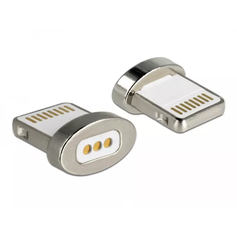 DeLOCK - Lightning adaptér - magnetický na Lightning (M) - pre Apple iPad/iPhone/iPod (Lightning) (65928)