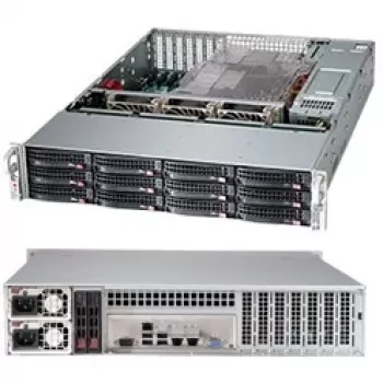 Serverová skriňa Supermicro 826BAC4-R920LPB Rack čierna